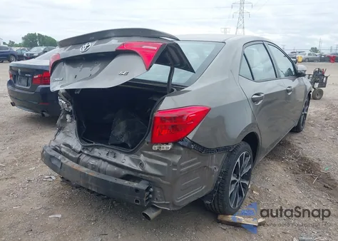 2018 Toyota Corolla Se из США, поврежденный, VIN 2T1BURHE6JC068490